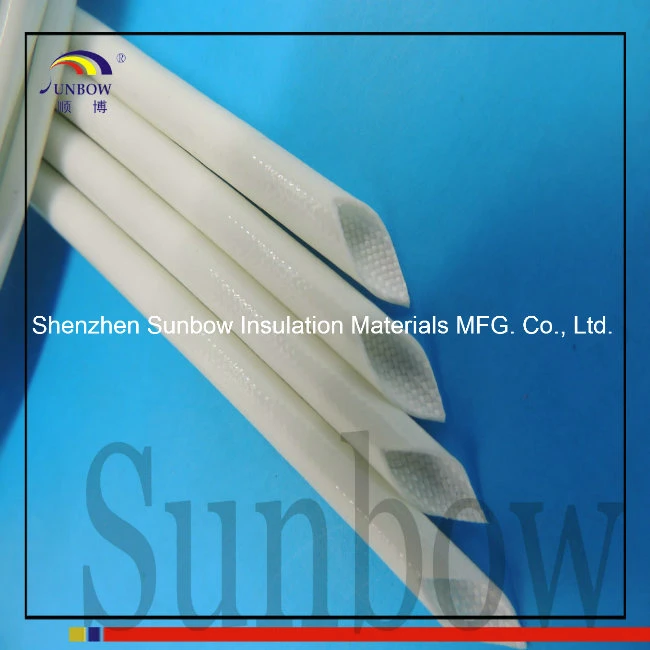 High Temp Silicone Fiberglass Sleeving Wire Cable Insulating Tube